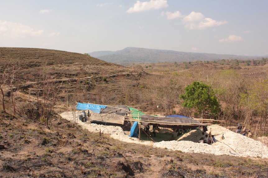 A wide view of the Flores landscape